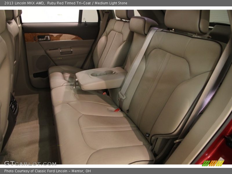 Ruby Red Tinted Tri-Coat / Medium Light Stone 2013 Lincoln MKX AWD