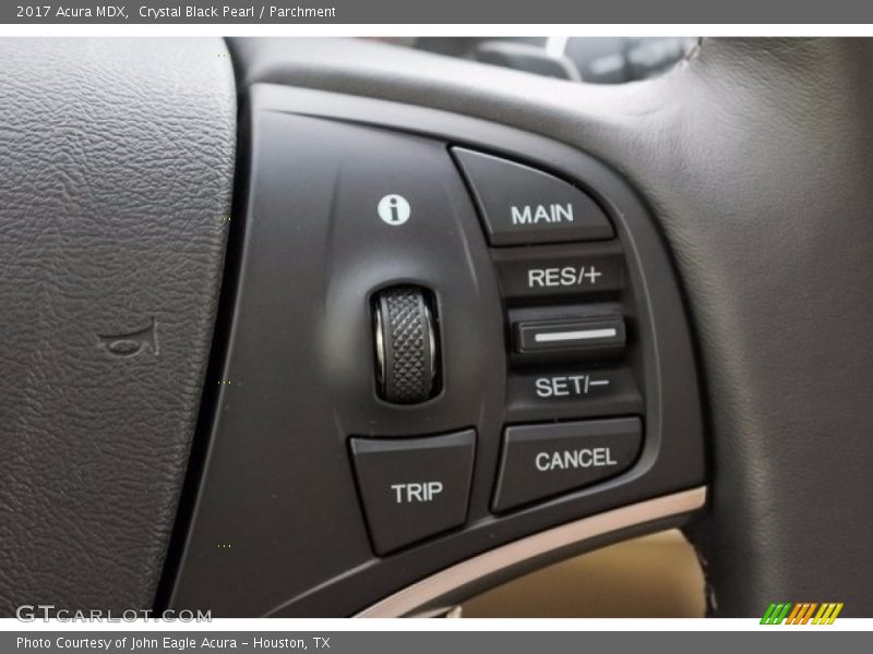 Crystal Black Pearl / Parchment 2017 Acura MDX