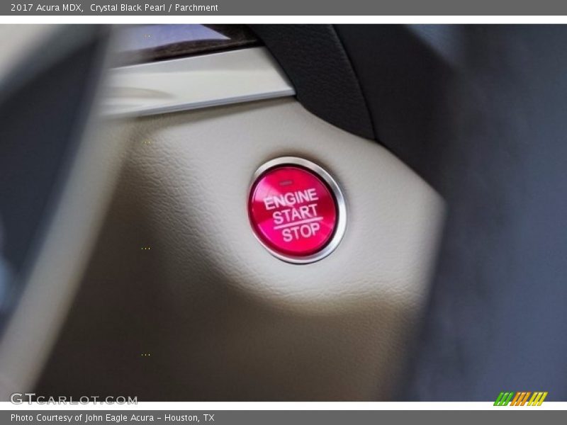 Crystal Black Pearl / Parchment 2017 Acura MDX