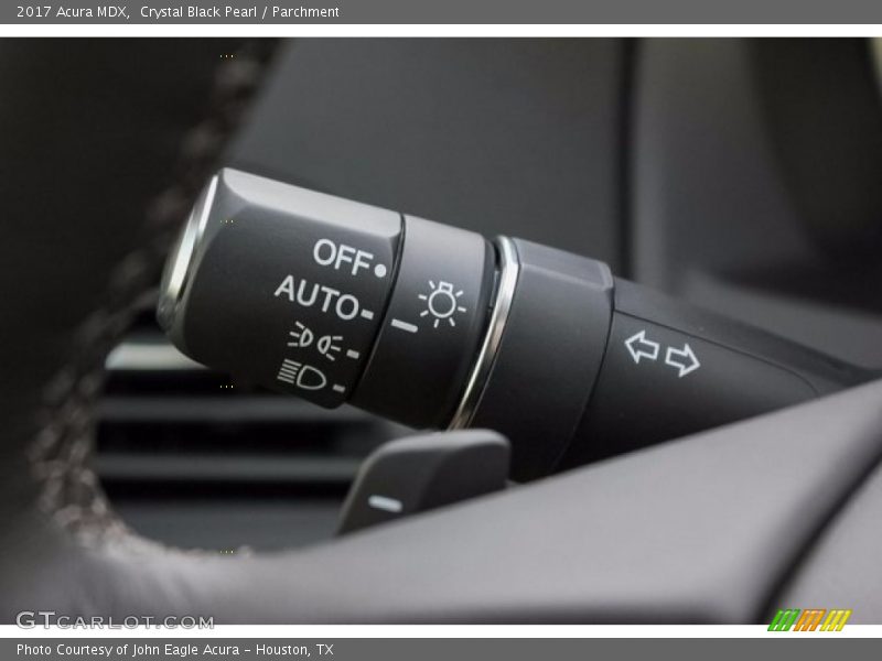 Crystal Black Pearl / Parchment 2017 Acura MDX