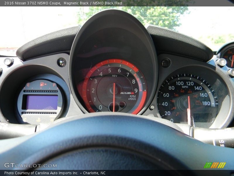 Magnetic Black / NISMO Black/Red 2016 Nissan 370Z NISMO Coupe