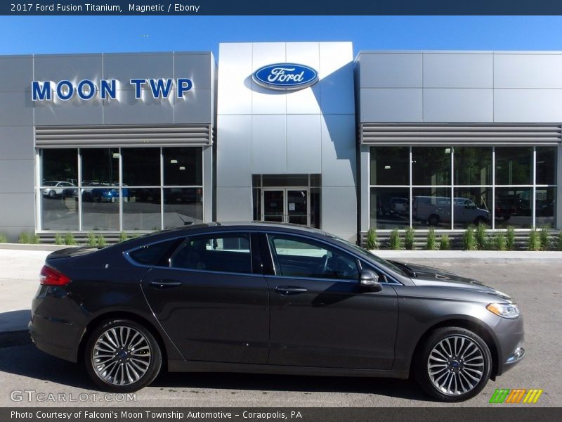 Magnetic / Ebony 2017 Ford Fusion Titanium