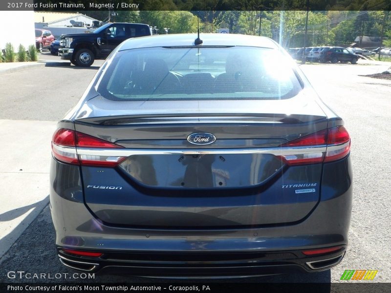 Magnetic / Ebony 2017 Ford Fusion Titanium