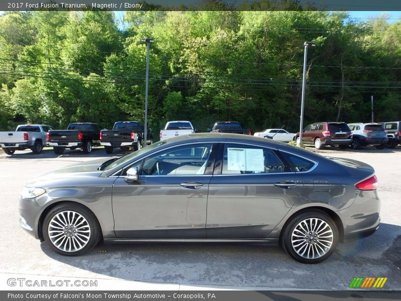 Magnetic / Ebony 2017 Ford Fusion Titanium
