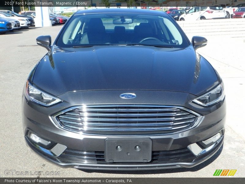 Magnetic / Ebony 2017 Ford Fusion Titanium