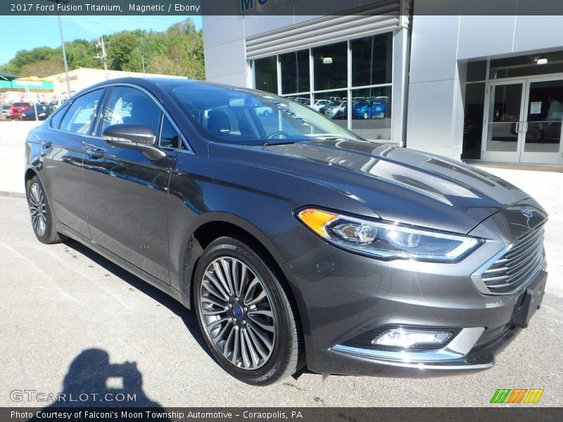Magnetic / Ebony 2017 Ford Fusion Titanium