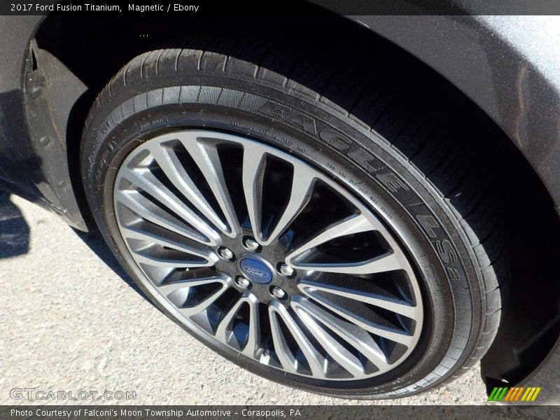Magnetic / Ebony 2017 Ford Fusion Titanium