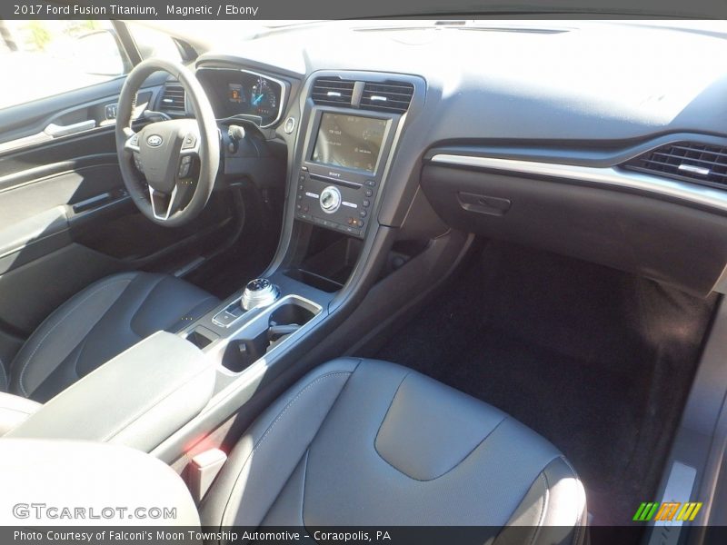 Magnetic / Ebony 2017 Ford Fusion Titanium