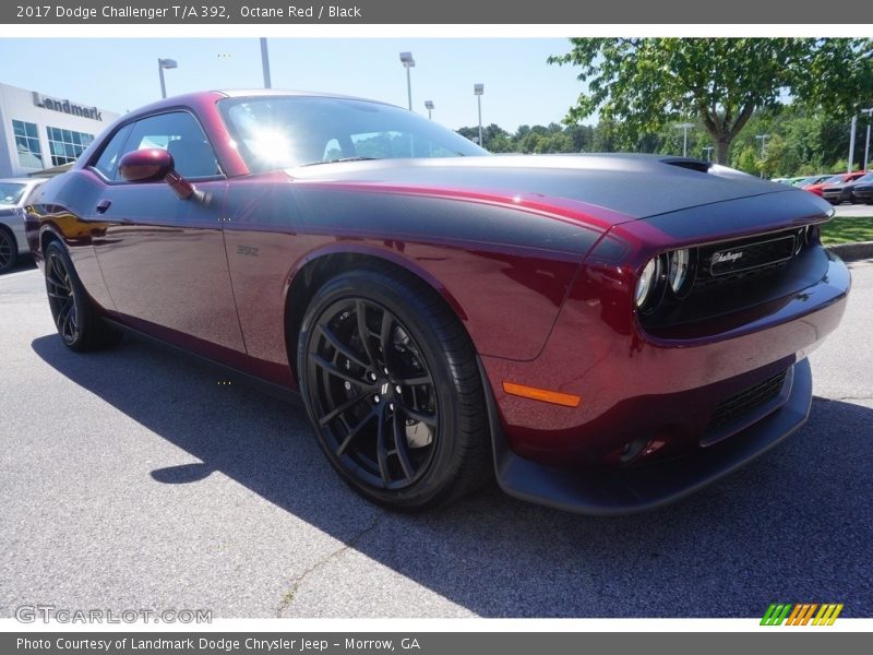 Octane Red / Black 2017 Dodge Challenger T/A 392