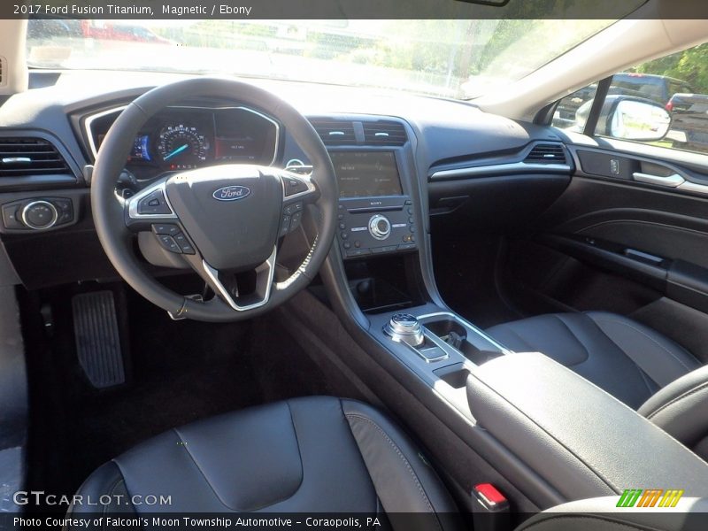 Magnetic / Ebony 2017 Ford Fusion Titanium