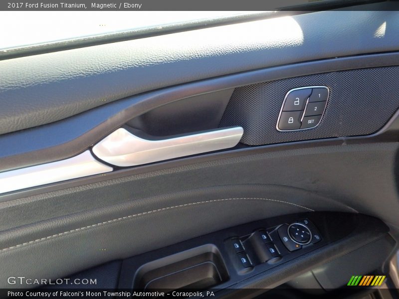 Magnetic / Ebony 2017 Ford Fusion Titanium