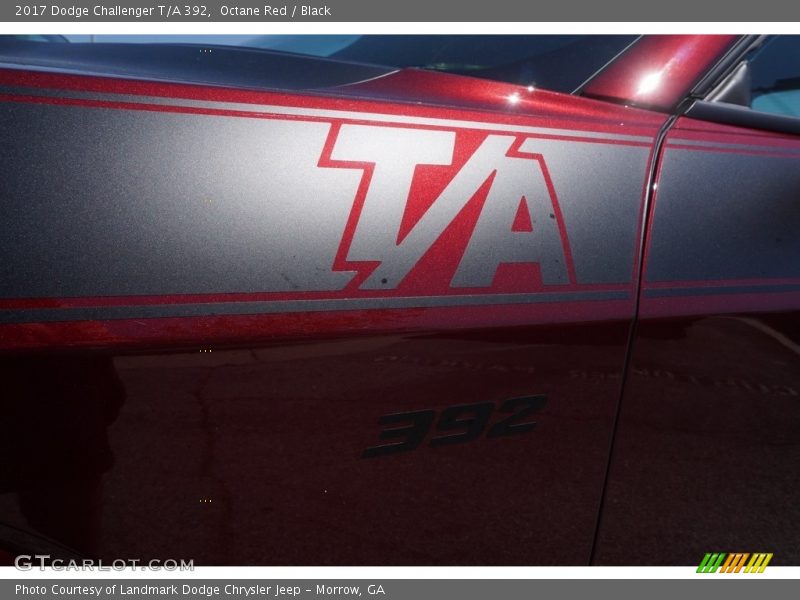 Octane Red / Black 2017 Dodge Challenger T/A 392