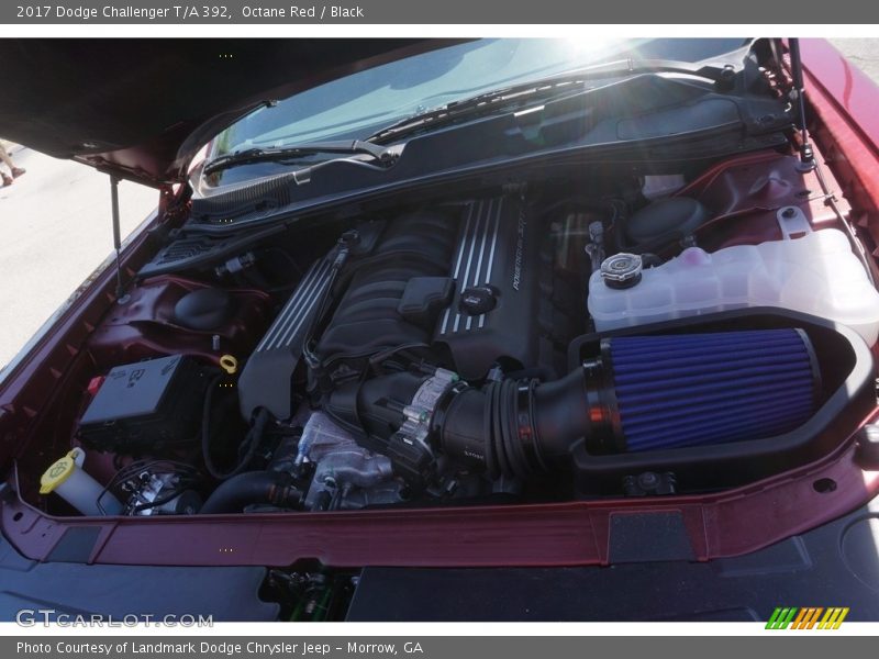 Octane Red / Black 2017 Dodge Challenger T/A 392