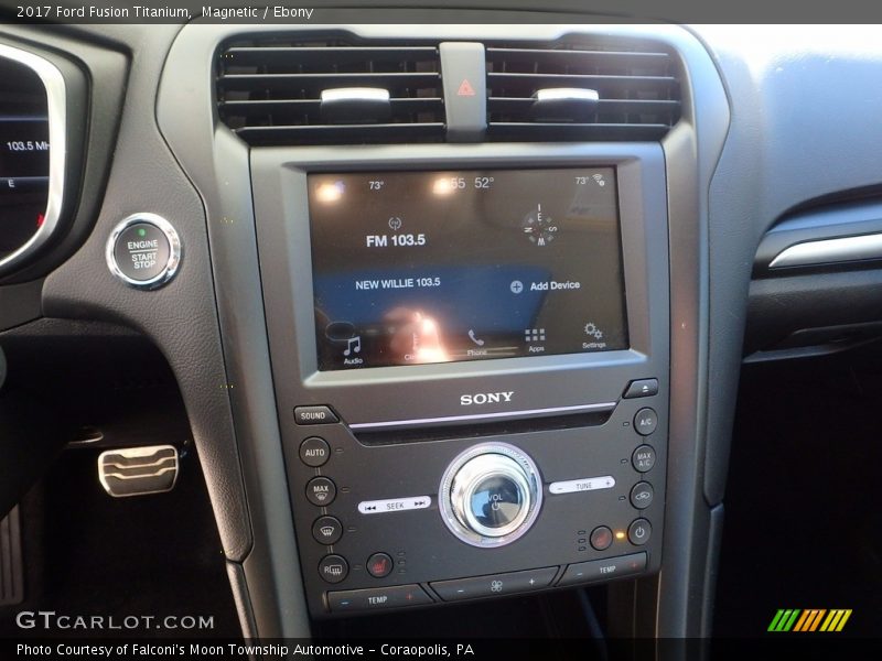 Magnetic / Ebony 2017 Ford Fusion Titanium