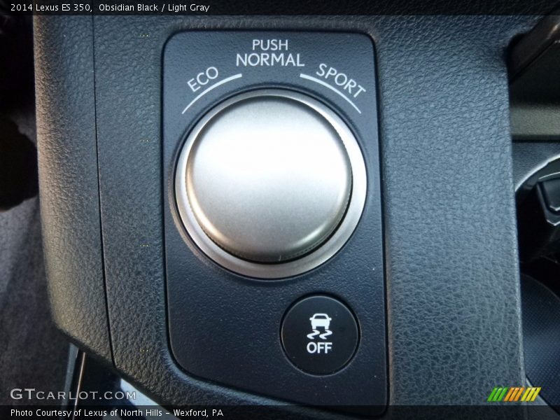 Obsidian Black / Light Gray 2014 Lexus ES 350