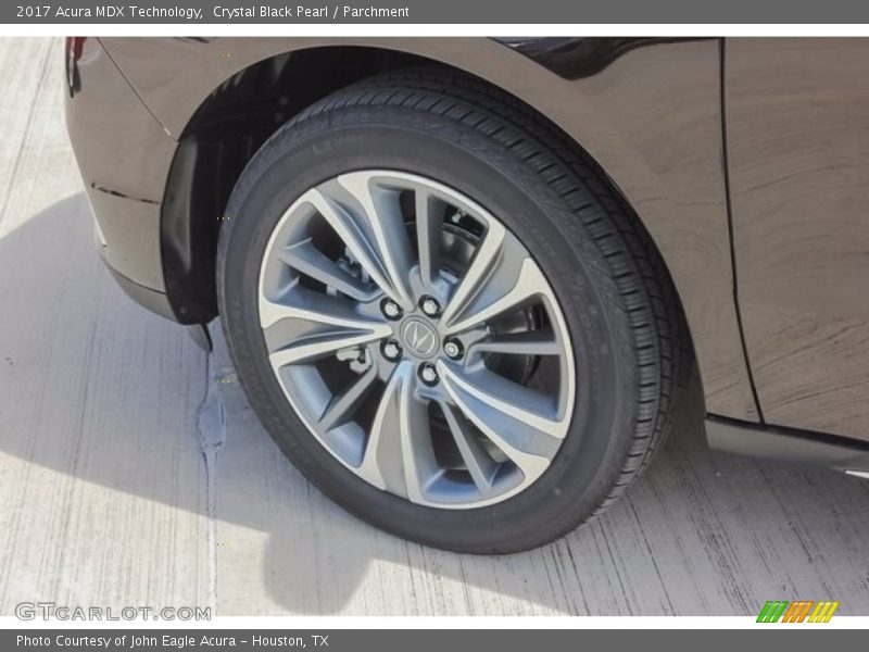 Crystal Black Pearl / Parchment 2017 Acura MDX Technology