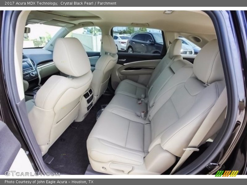 Crystal Black Pearl / Parchment 2017 Acura MDX Technology
