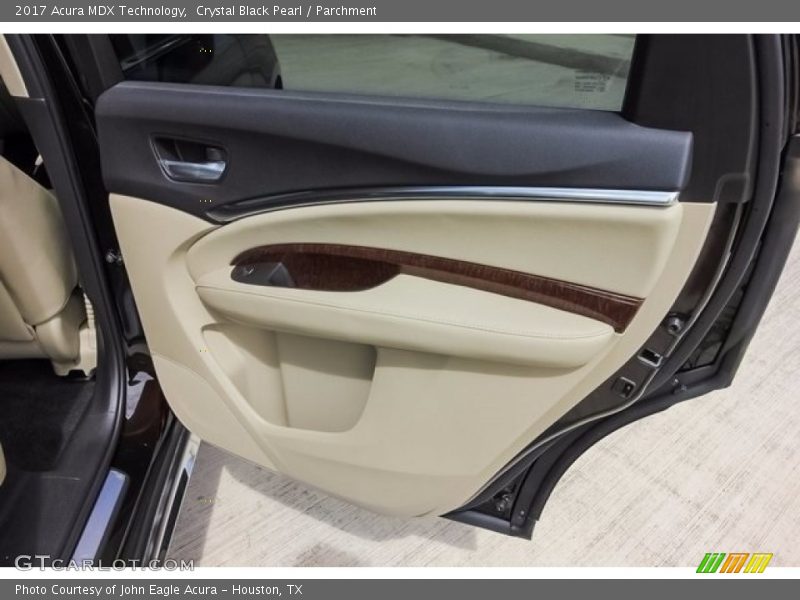 Crystal Black Pearl / Parchment 2017 Acura MDX Technology