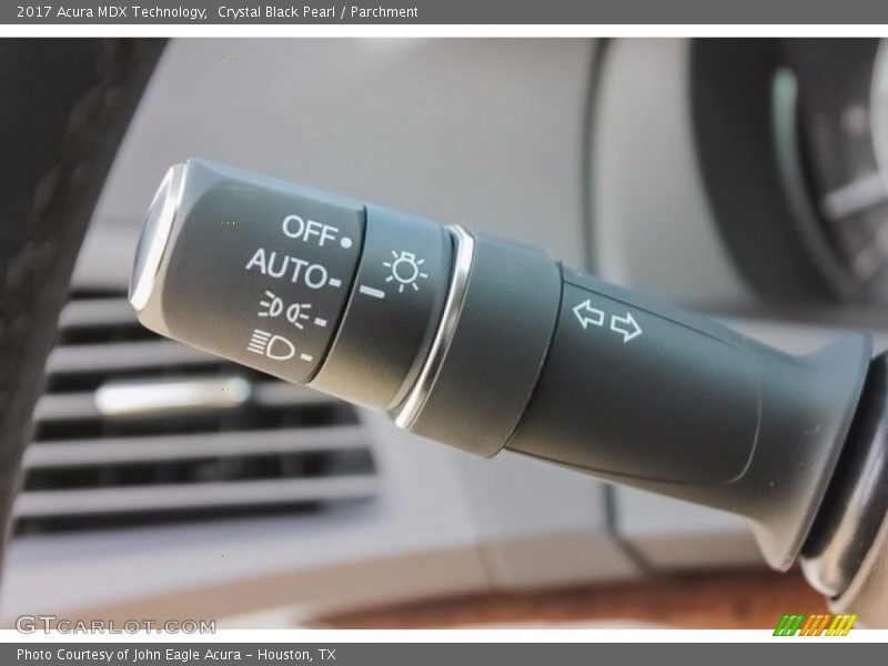 Crystal Black Pearl / Parchment 2017 Acura MDX Technology