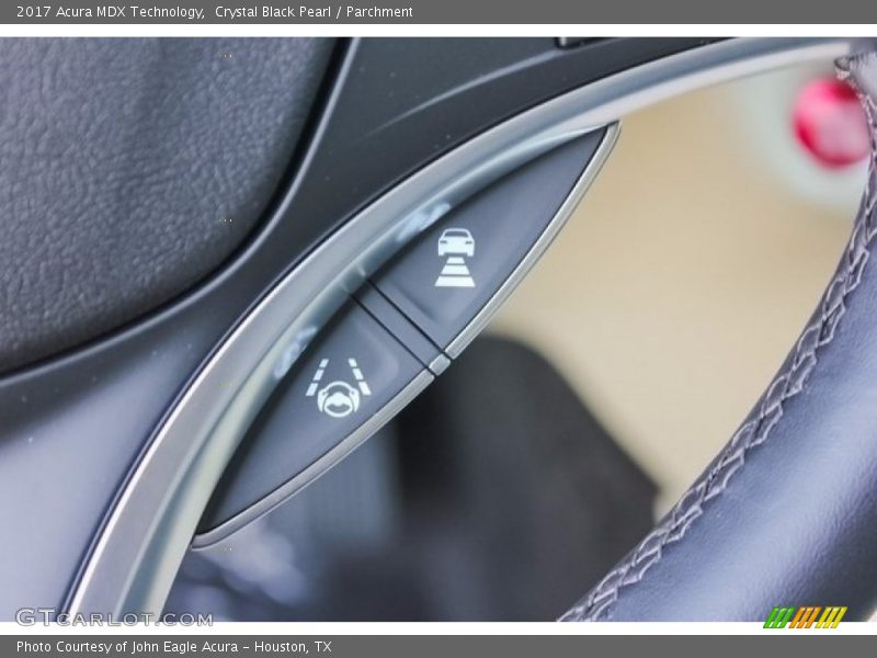 Crystal Black Pearl / Parchment 2017 Acura MDX Technology