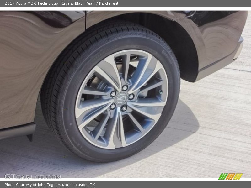 Crystal Black Pearl / Parchment 2017 Acura MDX Technology