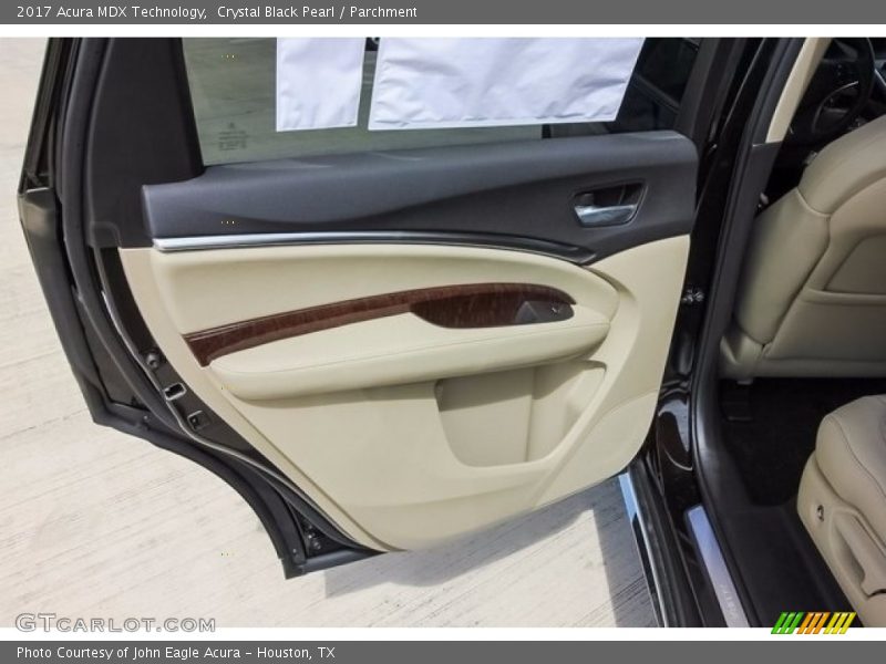 Crystal Black Pearl / Parchment 2017 Acura MDX Technology