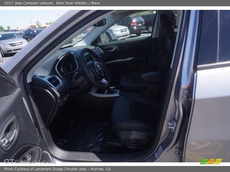 Billet Silver Metallic / Black 2017 Jeep Compass Latitude