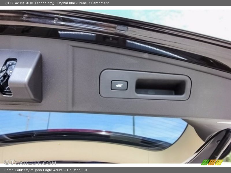 Crystal Black Pearl / Parchment 2017 Acura MDX Technology
