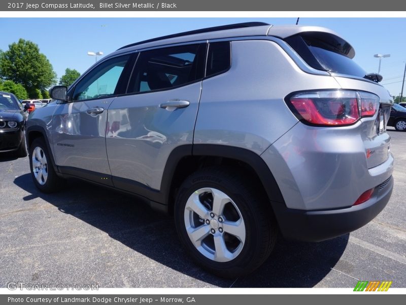 Billet Silver Metallic / Black 2017 Jeep Compass Latitude