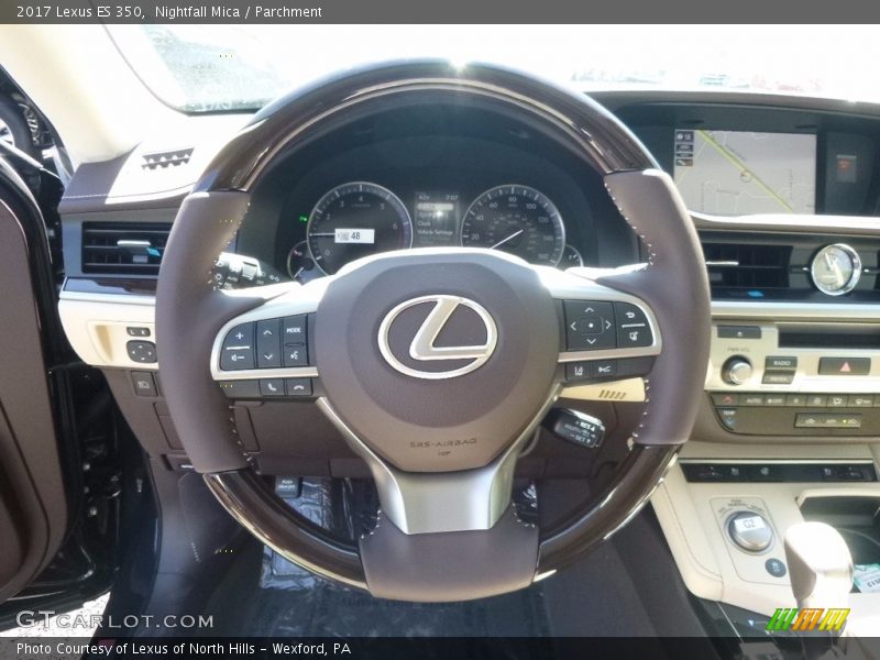 Nightfall Mica / Parchment 2017 Lexus ES 350