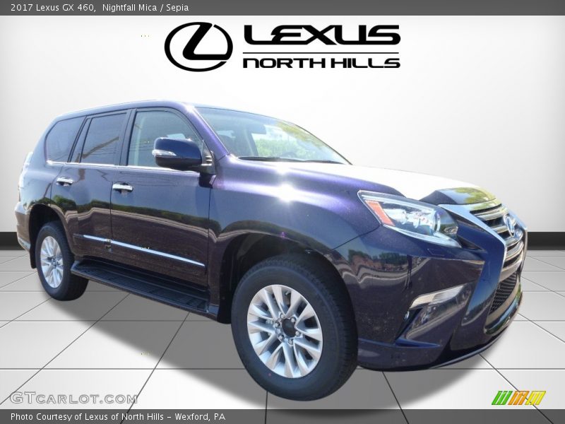 Nightfall Mica / Sepia 2017 Lexus GX 460