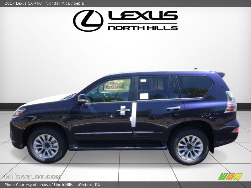 Nightfall Mica / Sepia 2017 Lexus GX 460
