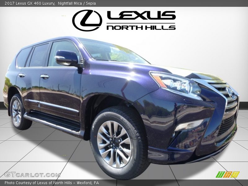 Nightfall Mica / Sepia 2017 Lexus GX 460 Luxury