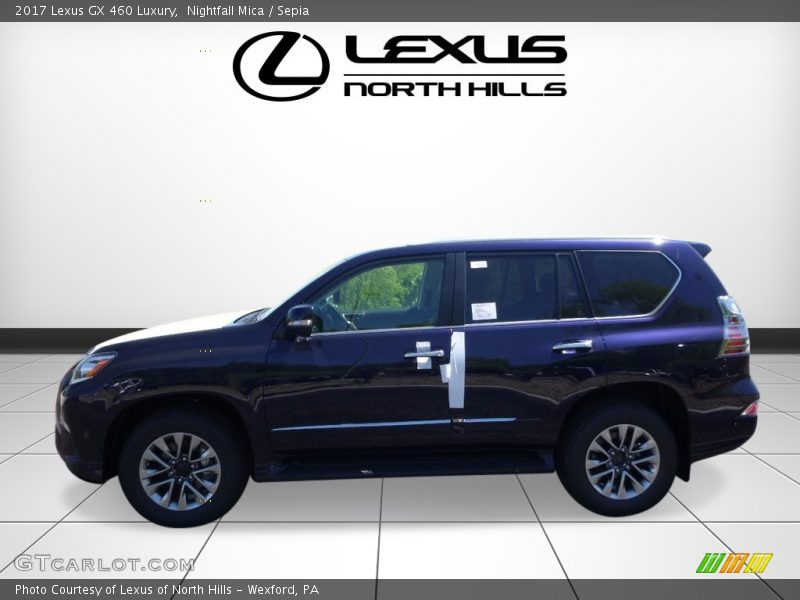 Nightfall Mica / Sepia 2017 Lexus GX 460 Luxury