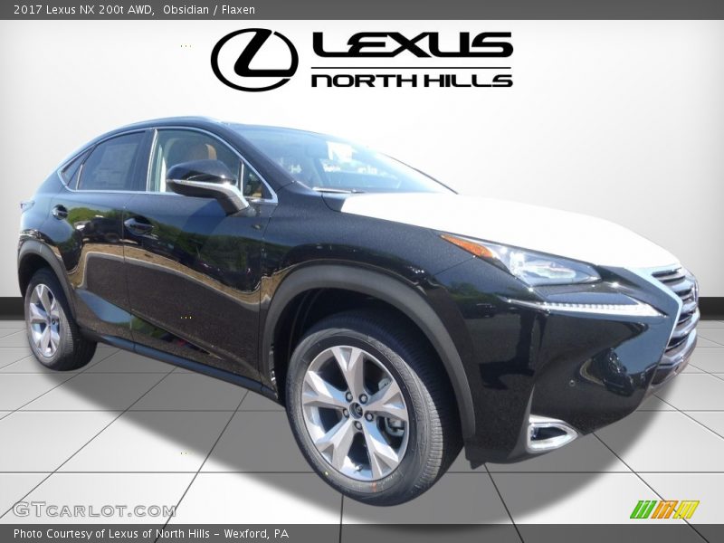 Obsidian / Flaxen 2017 Lexus NX 200t AWD