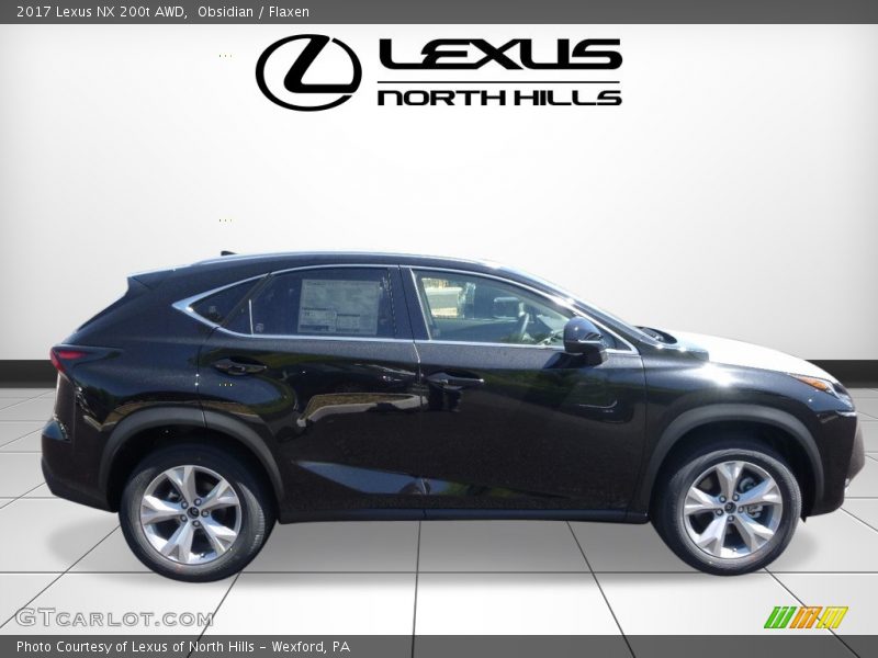 Obsidian / Flaxen 2017 Lexus NX 200t AWD