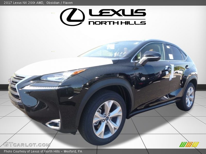 Obsidian / Flaxen 2017 Lexus NX 200t AWD