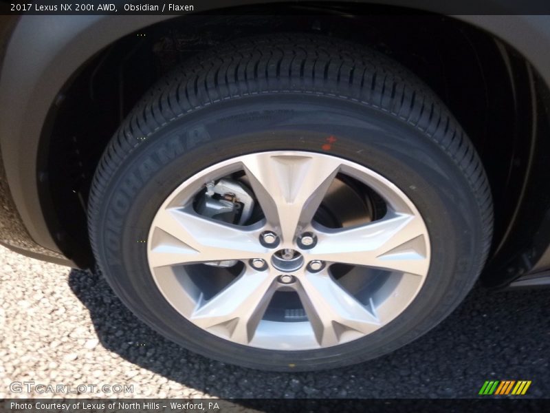 Obsidian / Flaxen 2017 Lexus NX 200t AWD