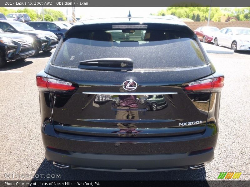 Obsidian / Flaxen 2017 Lexus NX 200t AWD