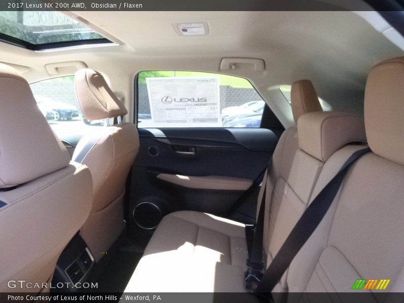 Obsidian / Flaxen 2017 Lexus NX 200t AWD