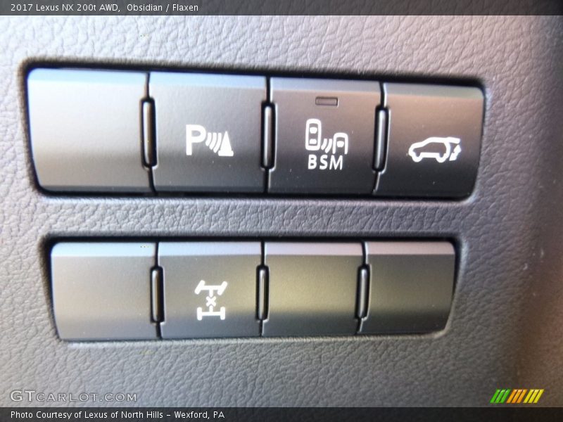 Obsidian / Flaxen 2017 Lexus NX 200t AWD