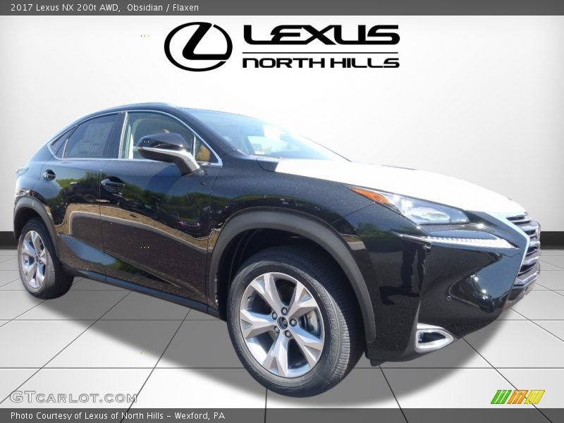 Obsidian / Flaxen 2017 Lexus NX 200t AWD