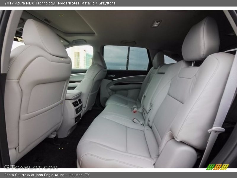 Modern Steel Metallic / Graystone 2017 Acura MDX Technology