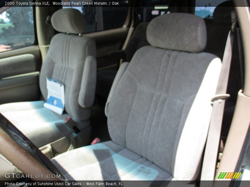 Woodland Pearl Green Metallic / Oak 2000 Toyota Sienna XLE