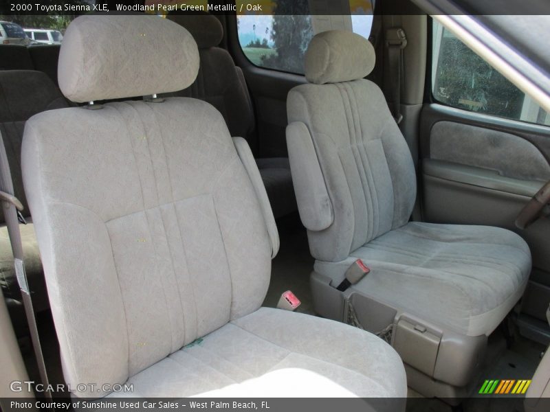 Woodland Pearl Green Metallic / Oak 2000 Toyota Sienna XLE
