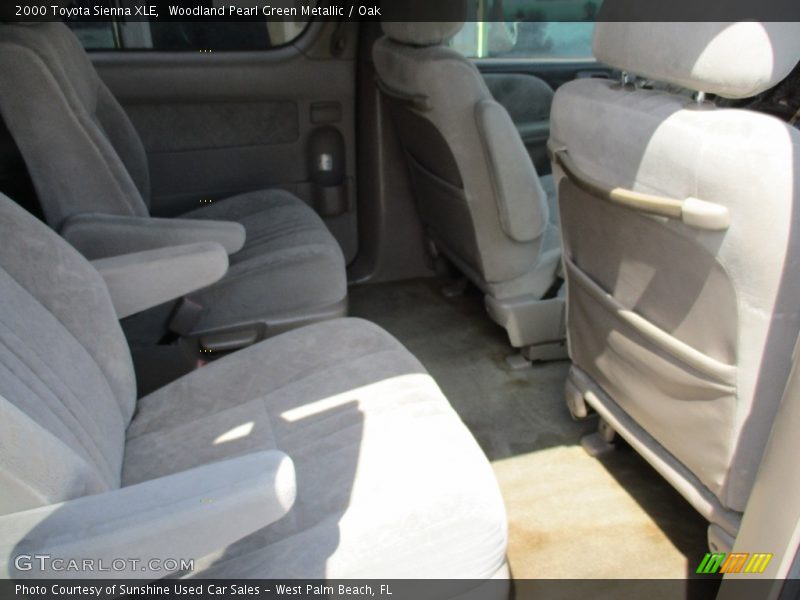 Woodland Pearl Green Metallic / Oak 2000 Toyota Sienna XLE