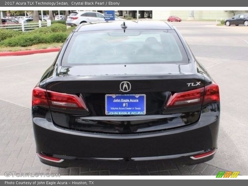 Crystal Black Pearl / Ebony 2017 Acura TLX Technology Sedan