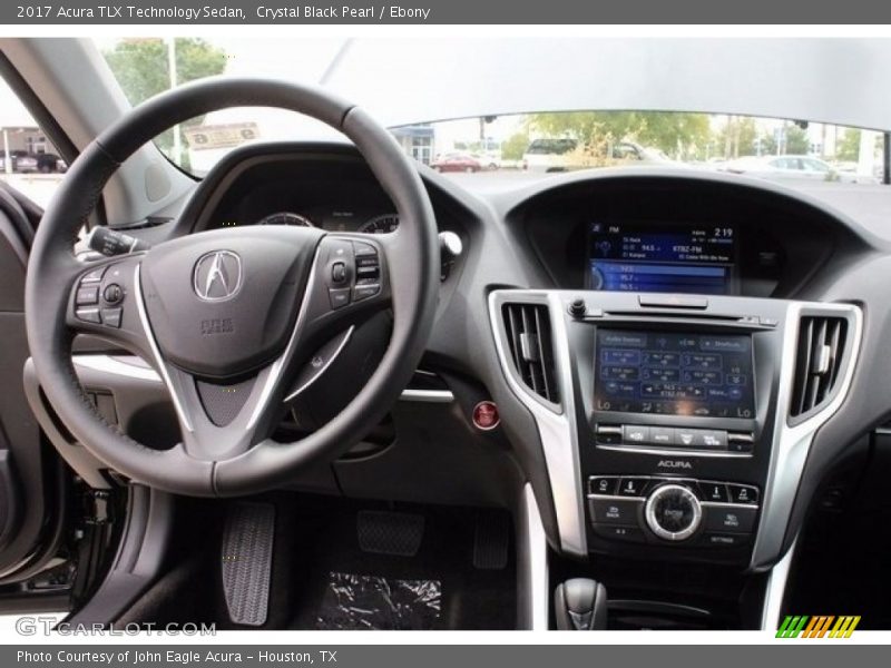 Crystal Black Pearl / Ebony 2017 Acura TLX Technology Sedan