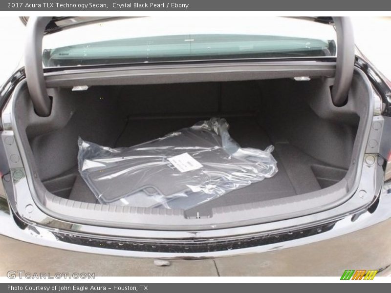 Crystal Black Pearl / Ebony 2017 Acura TLX Technology Sedan