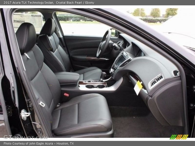 Crystal Black Pearl / Ebony 2017 Acura TLX Technology Sedan